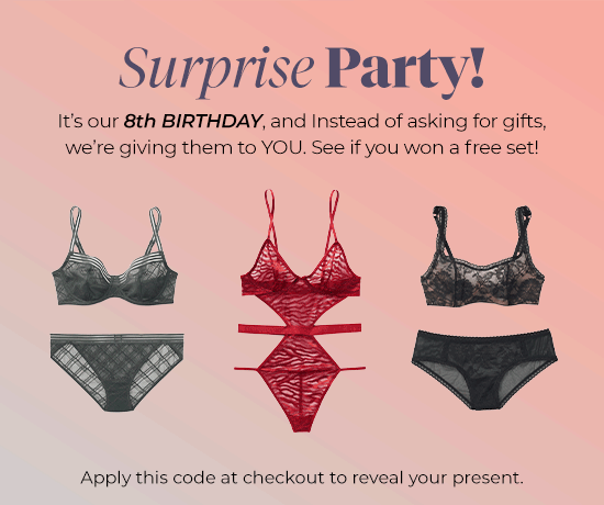 Surprise Party - It's our 8th BIRTHDAY, and Instead of asking for gifts, we're giving them to YOU. See if you won a free set
