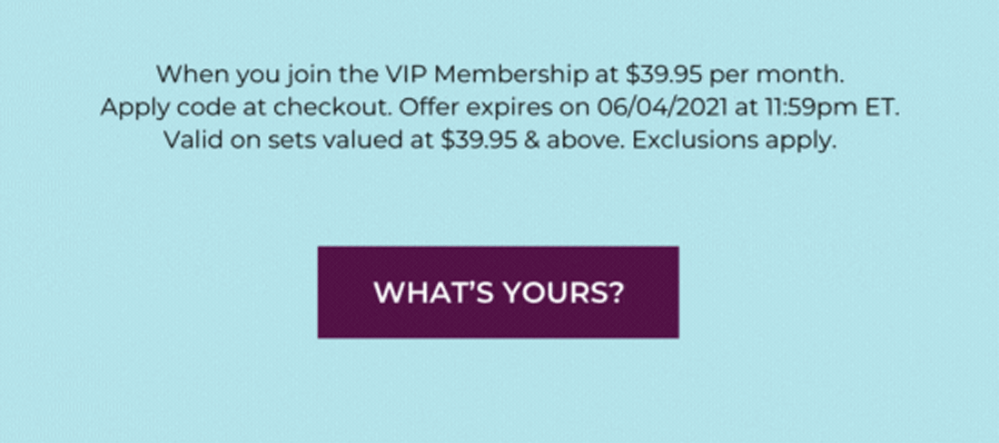 Apply code at checkout.